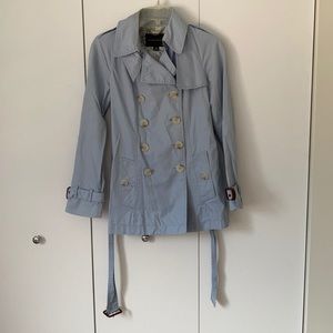 Banana Republic blue trench jacket